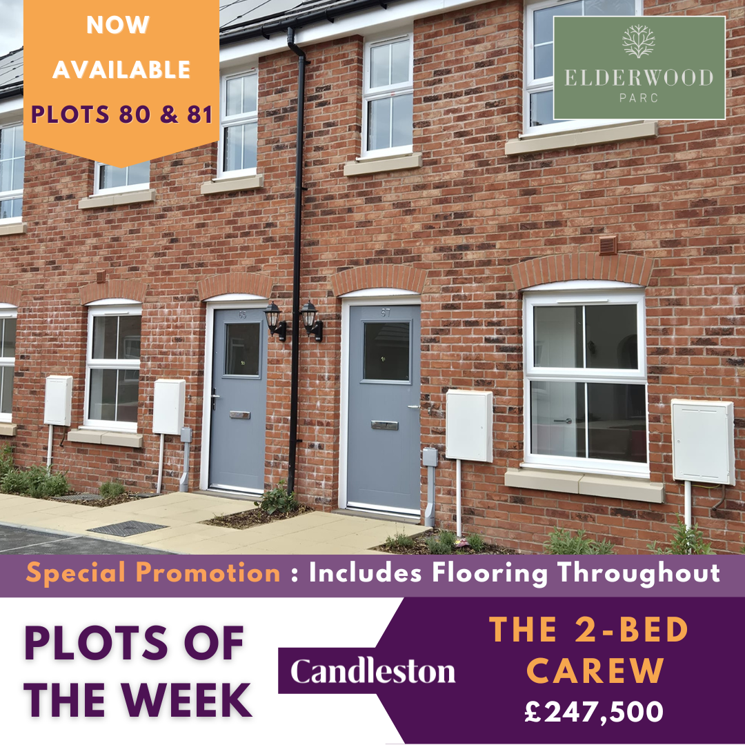 🏡 Plots of the Week – The Carew | Elderwood Parc, Portskewett 📍  📣 SPECIAL PROMOTION: FLOORING INCLUDED THROUGHOUT!